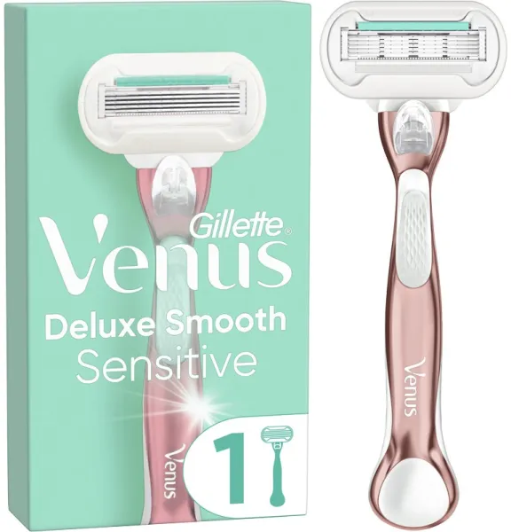 Gillette Venus Deluxe Smooth Sensitive Manuell Barberhøvel
