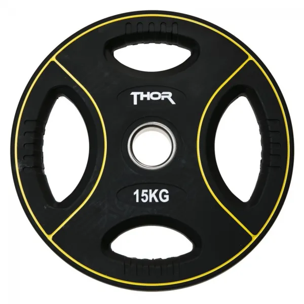 Thor Fitness Vektskive med håndtak 15kg (1 stk)