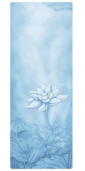 Odin Bohemian Blue Lotus Yogamatte 0,8cm